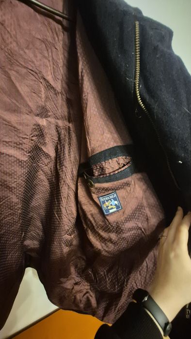 Czarny płaszcz męski