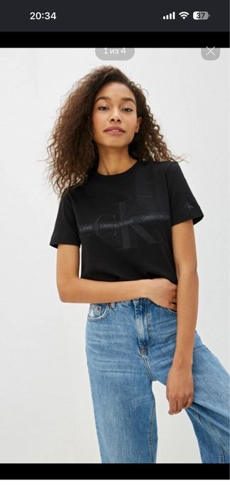 Футболка Calvin Klein чорна