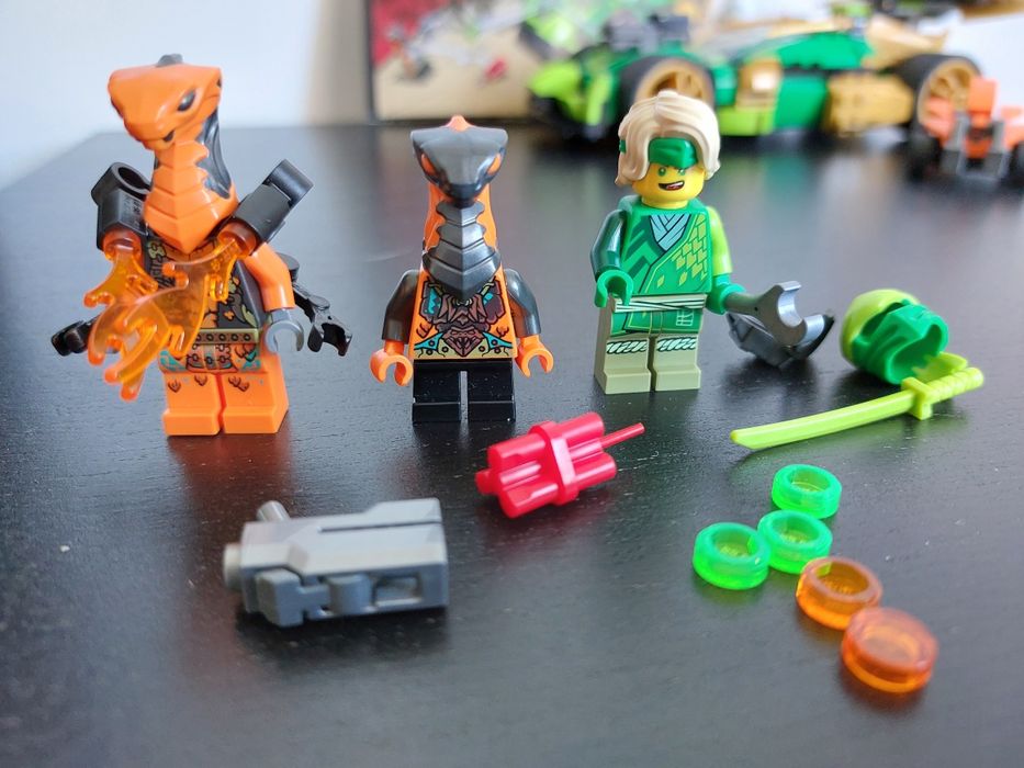 Lego Ninjago 71763 Samochód wyścigowy Lloyda Evo