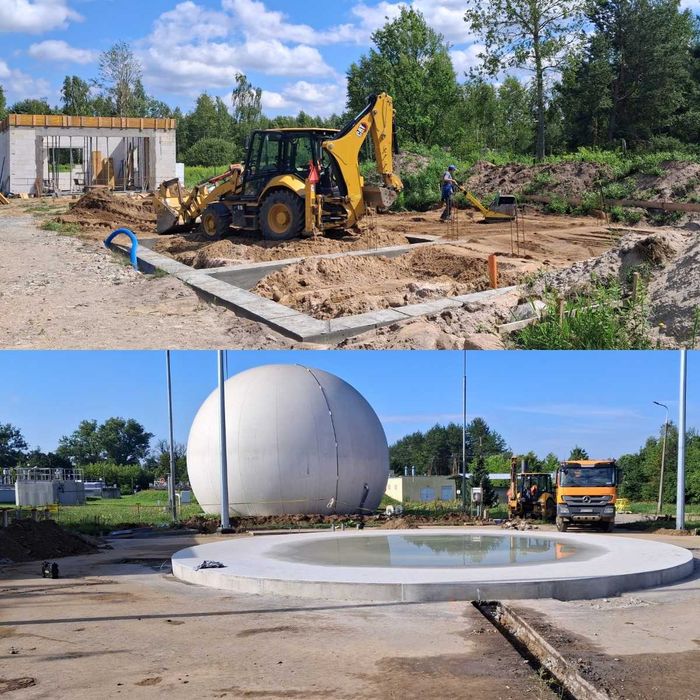 Wykopy Zasypki Rozbiórki Wyburzenia Koparka Koparko-ładowarka Wywrotka