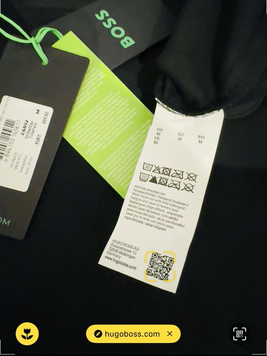 Hugo Boss bluza dresowa męska