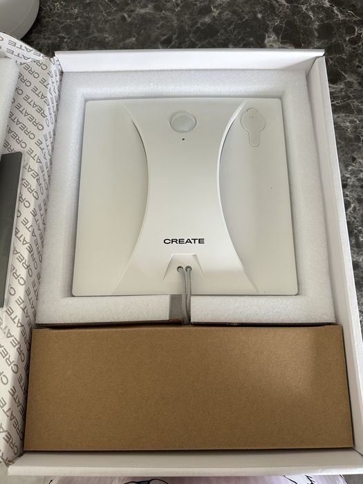 Robo de limpeza de janelas a laser create