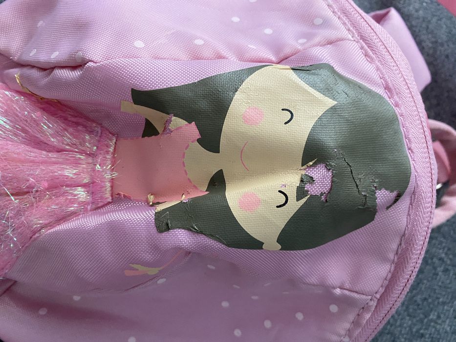 Дитячий рюкзачок George/ рюкзак для девочки с родительской ручкой