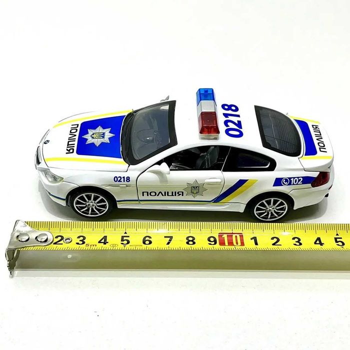 Машина АвтоЕксперт метал 1:32 Поліцейська машина Роздріб/Дроп