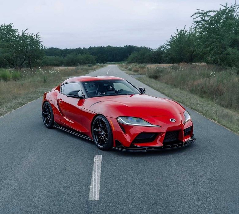 Wynajem Toyota Supra 3.0 Sportowy układ wydechowy Wypożyczalnia aut sportowych KOPEA_CARS