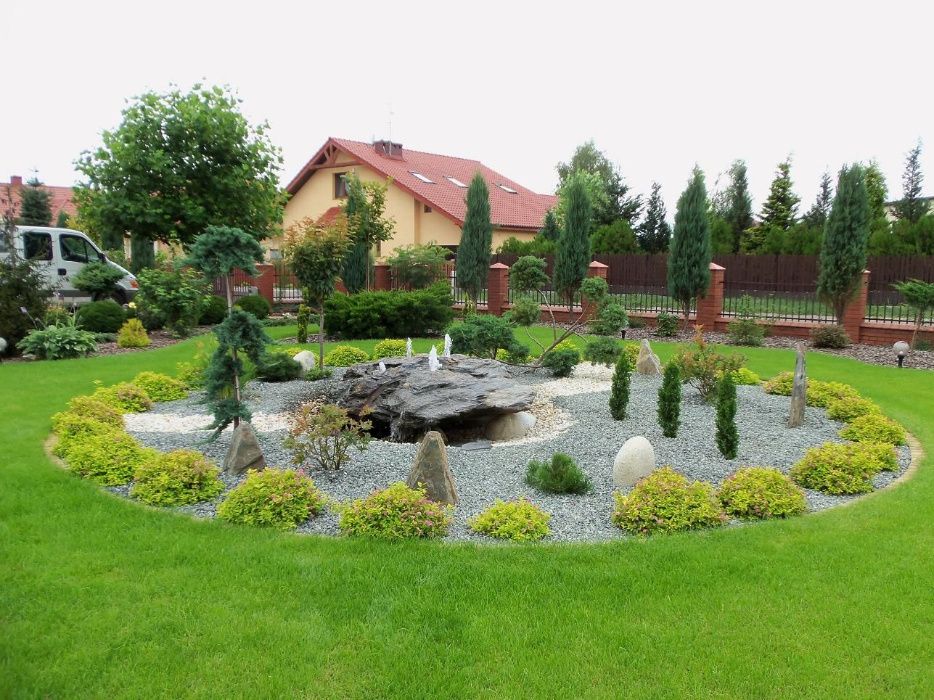 kamień ozdobny ogrodowy GRYS SERPENTYNIT zielono-niebieskI