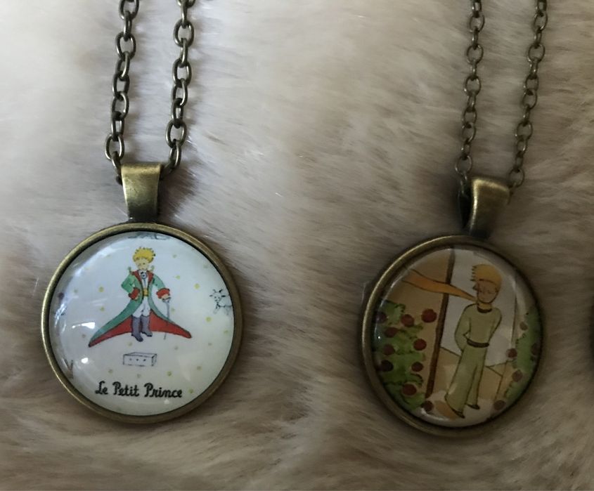 Porta-chaves e colares do PRINCIPEZINHO-NOVOS- várias imagens e cores