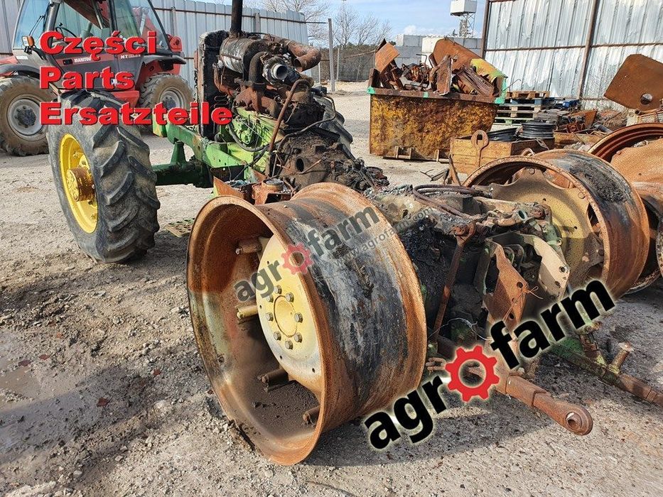 John Deere 2140 części, skrzynia biegów, silnik