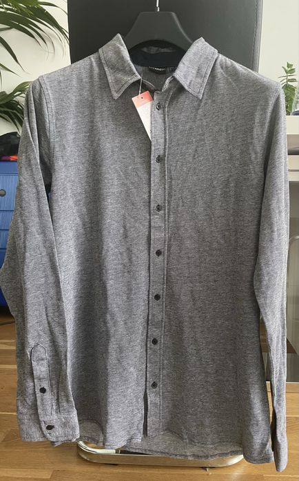 Koszula męska bawełniana Slim Fit 41 - NOWA