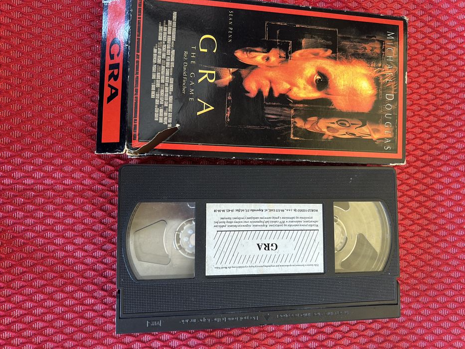 Kaseta VHS tytuł  Gra