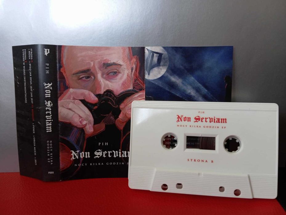 PIH Non Serviam Nocy kilka godzin EP KASETA AUTOGRAF rap hip hop