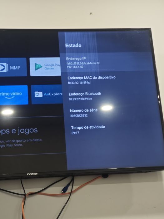 Televisão infinition 55 ou 60