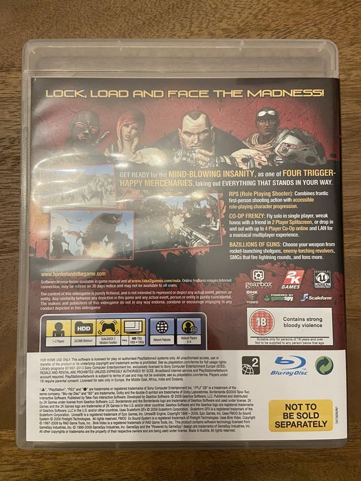 Gra Borderlands na PS3