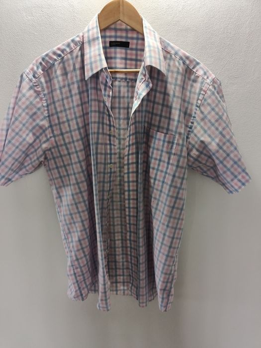 Koszula męska w kratę