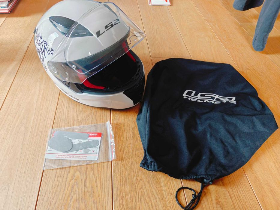 Kask Motocyklowy / Kartingowy LS2 Rapid II + pokrowiec