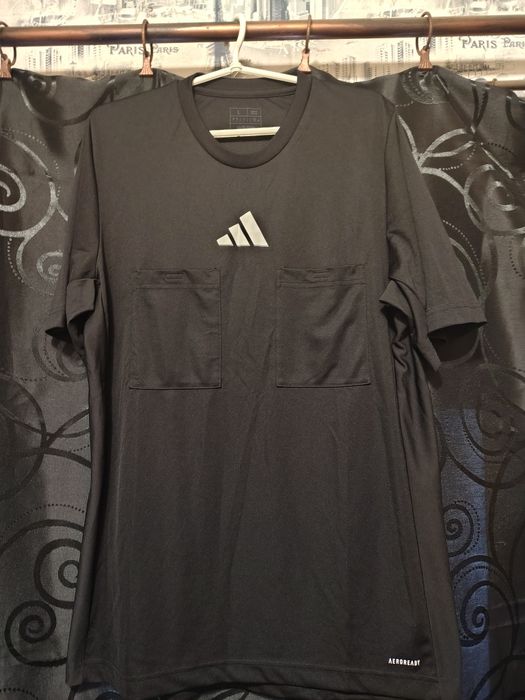 оригінальна професійна суддівська футболка футбольного арбітра adidas Referee 24 Jersey (IN8141)