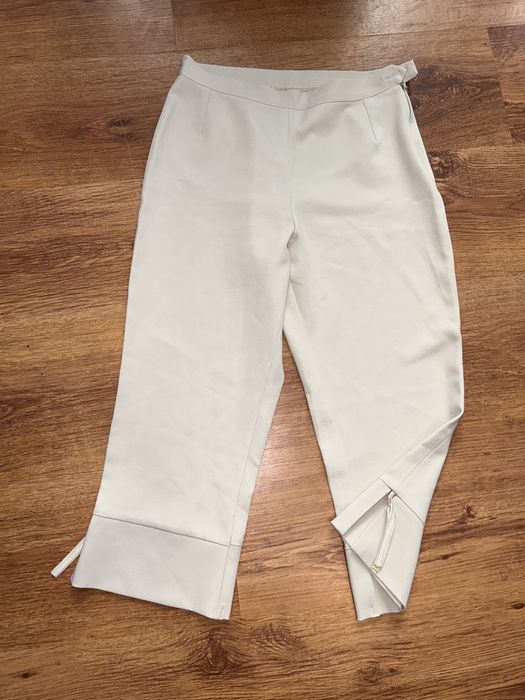 Rybaczki kremowe proste szerokie