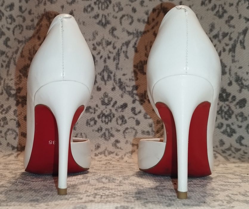 Туфлі на шпильці Peep toe Glossi