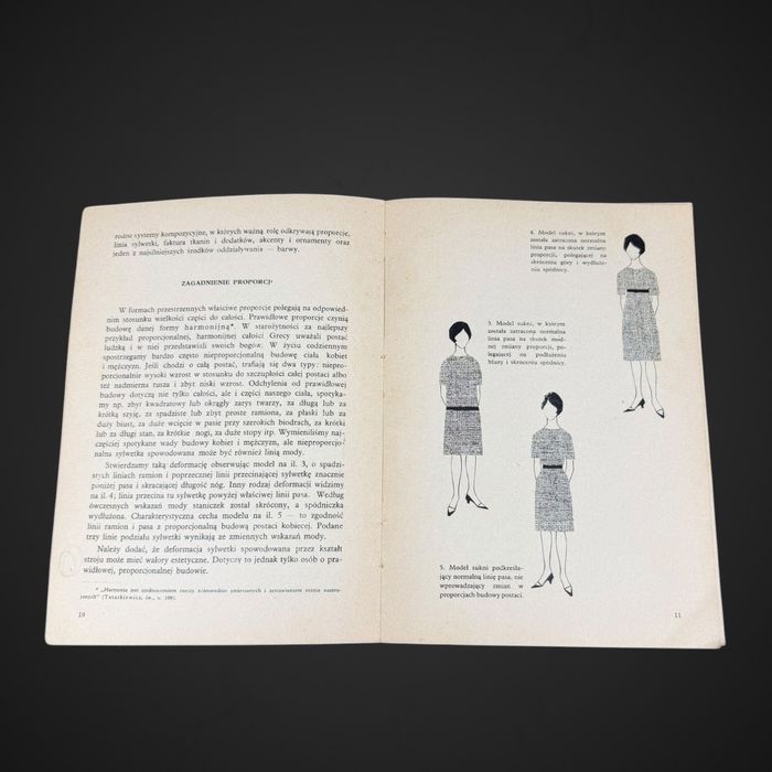 Książka Jak się ubierać Zbyszewska 1963 Moda PRL Vintage IWP Lata 60 J6/041439