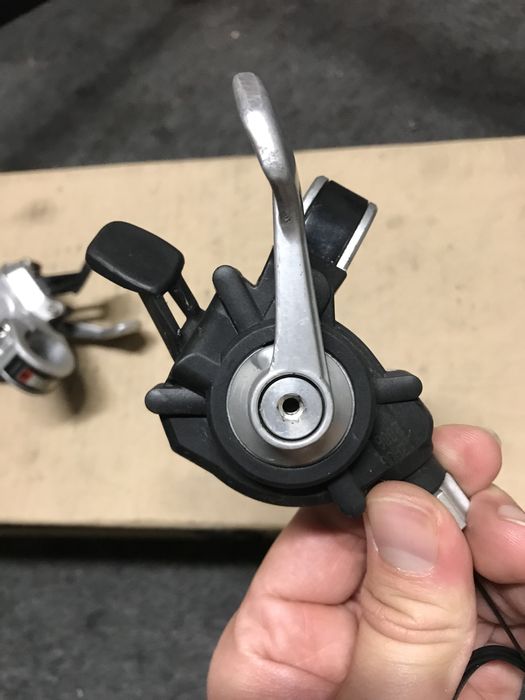 Manetki Sram X-7 trigger 3x9 retro mtb