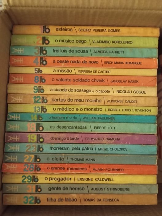 Vários Livros de Bolso da Europa-América