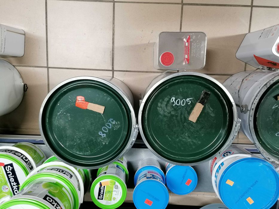 Farba epoksydowa Baril ral rozpuszczalniki epoksydowy poliuretanowy