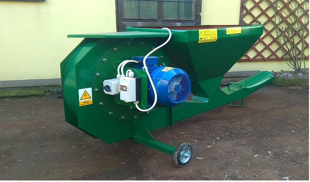 NOWA dmuchawa do zboża, Przenośnik pneumatyczny 7,5 KW, 10 t/h