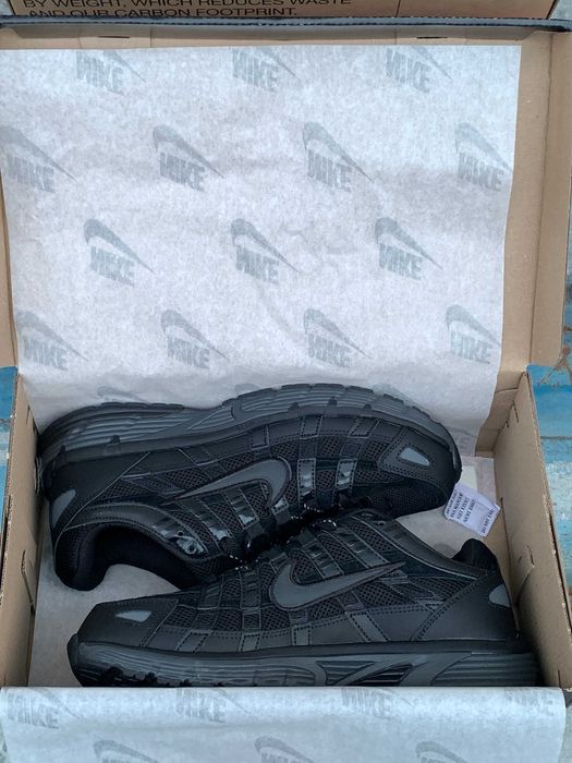 Кросівки Nike P-6000 Black (36 37 38) — чоловічі-жіночі Найк П6000 чорні, ТОП продаж, дихаючі кросівки, весняне-літнє взуття