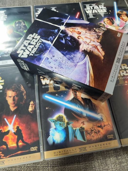 Star wars dvd coleção