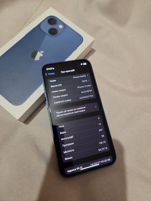 Iphone 13 Mini 128gb Blue