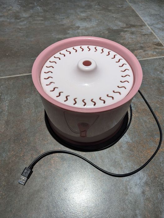 Фонтанчик для тварин з квіткою + запасні фільтри