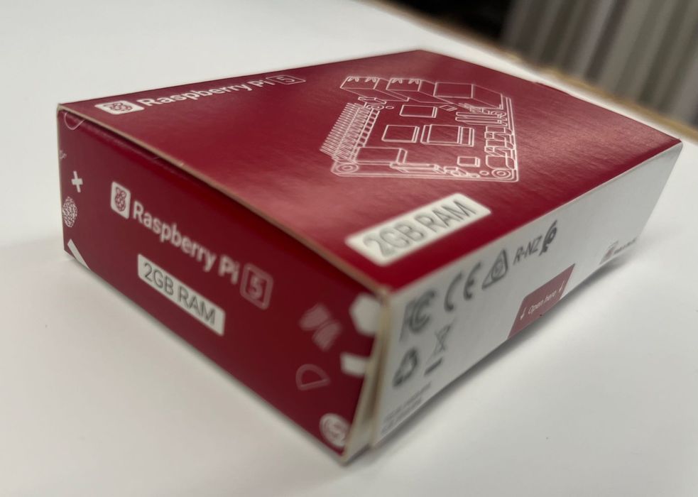 Raspberry Pi 5 2GB novo em caixa