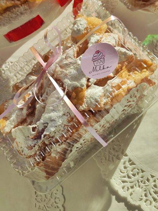 Faworki handmade chruściki tłusty czwartek