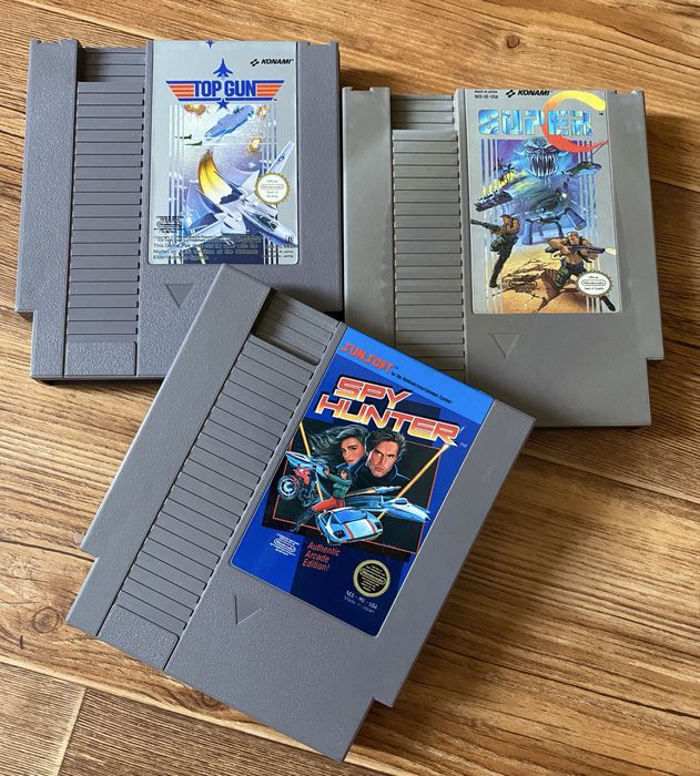 Nintendo (NES) 8bit: Robocop, Punch-Out!!, Contra, Ninja Gaiden, Yoshi