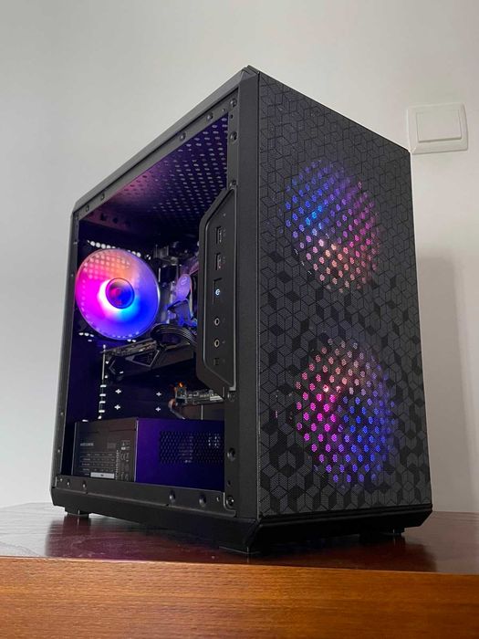 Computador Gaming RGB - Intel i3 + RX 570 8GB + 16GB RAM