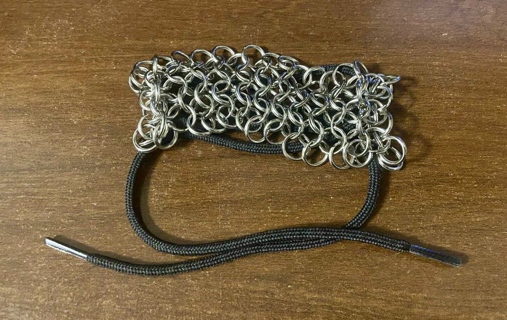 Bransoletka Kolczugowa z Pierścieni | Chainmail Bracelet