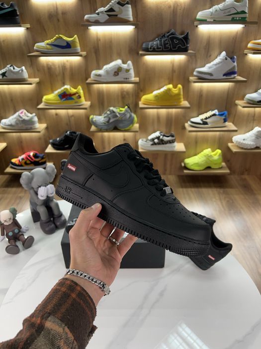 Кросівки Nike Air Force 1 low x Supreme Black