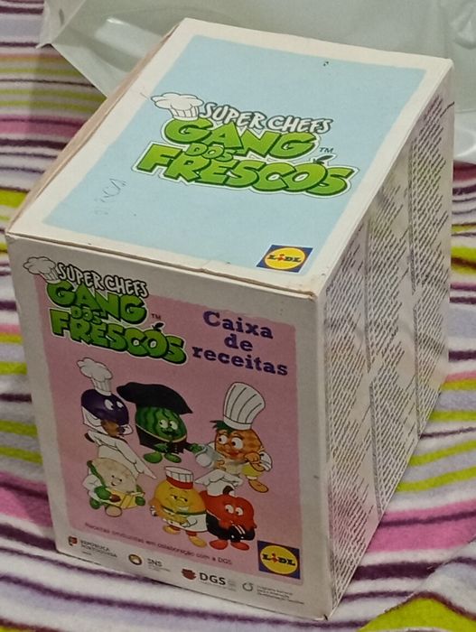 Caixa de Receitas SuperChefs Gang dos Frescos
