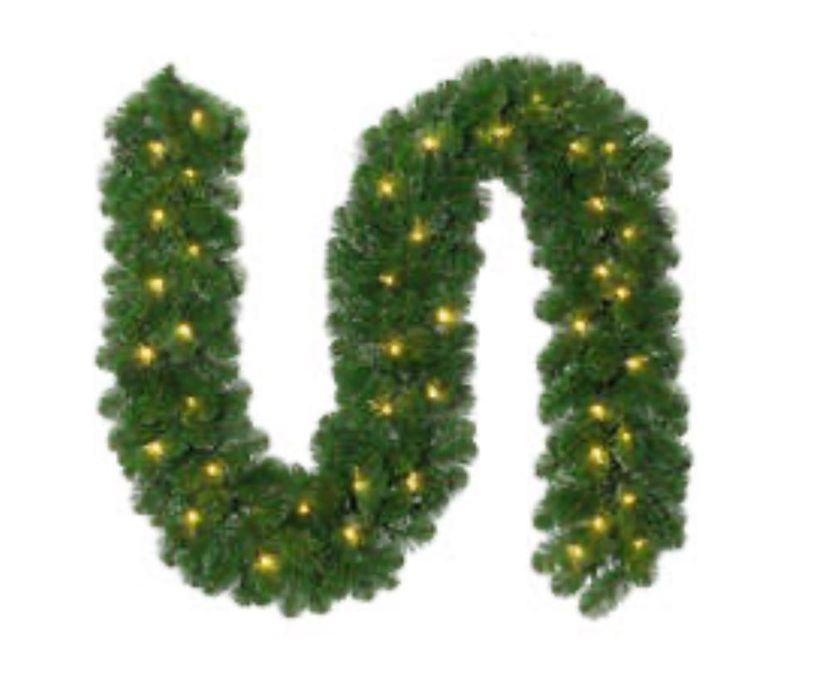 Grinaldas de Natal - 2,70m - C/ Leds