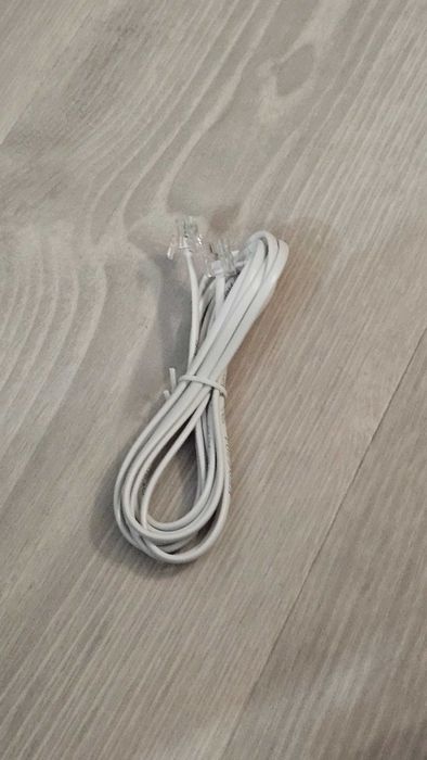 Cabo RJ11 1m branco