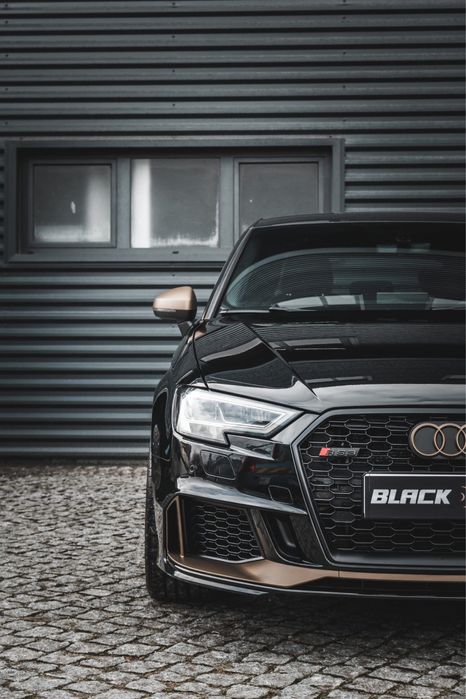 Audi a3 sportback s-line 2.0TDI 150cv “black and bronze” LOOK RS3