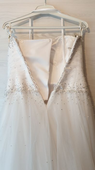 Suknia ślubna Sincerity Bridal model 3621 biała XL