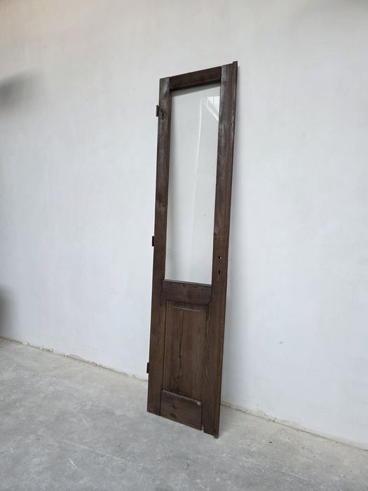 Unikatowe Stare Drzwi 244 \ 60 cm | Drewno | Loft / Antyk | Sakralne