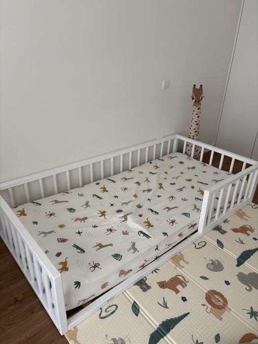 Cama montessori + estrado