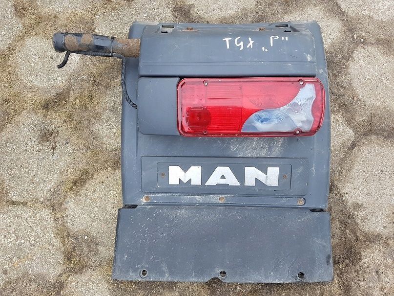 błotnik rura mocowanie lampa chlapacz nadkole prawy man tgx tgs euro 6