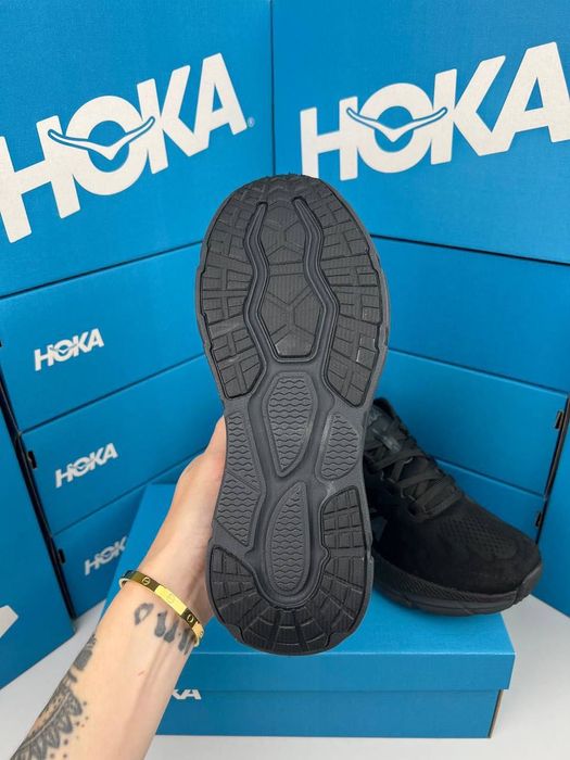 РОЗПРОДАЖ! HOKA Challenger ART 7 All Black 41 42 43 44 45 46 хока