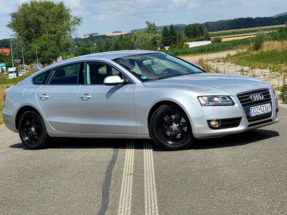 Audi A5 Sportback 2.0tdi Automat klimatyzacja Lampy LED pdc Bezwypadkowa