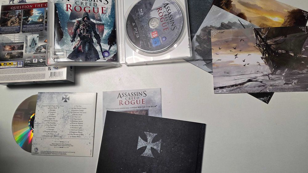PS3 Assassins creed Rogue edycja kolekcjonerska polskie wydanie