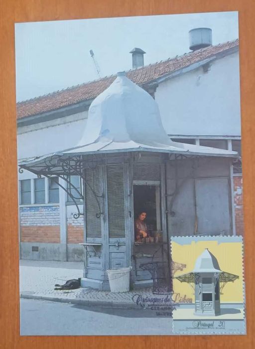 Postal Quiosques de Lisboa - Portugal
