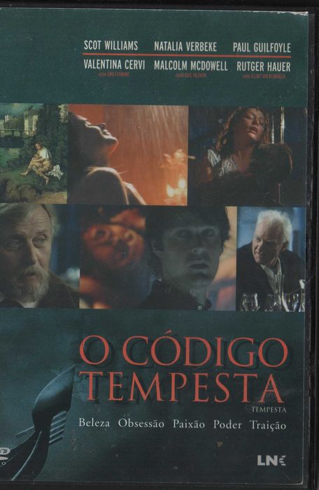 Dvd O Código Tempesta - thriller - Rutger Hauer